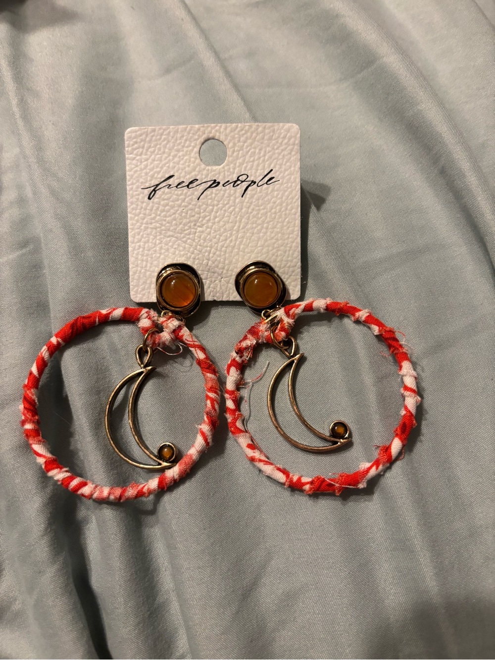 Free People  Time Will Tell Hoop Earrings